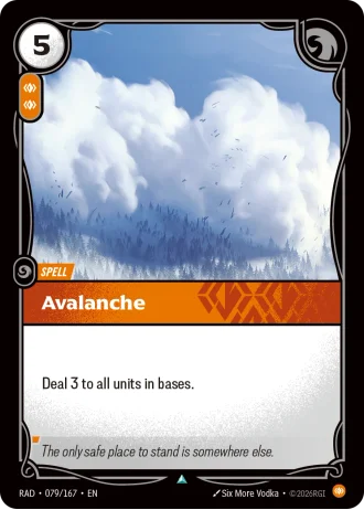 Avalanche #079/167 — Radiance
