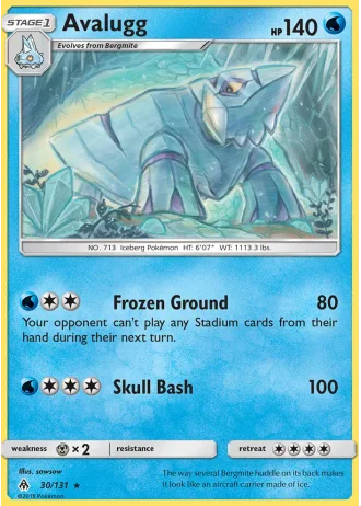 Avalugg #30/131 — Forbidden Light