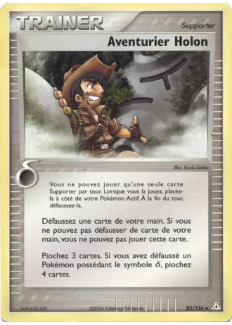 Aventurier Holon #85/110 — EX Fantômes Holon