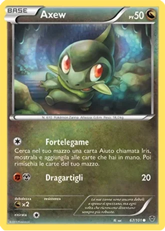 Axew #67/101 — Esplosione Plasma