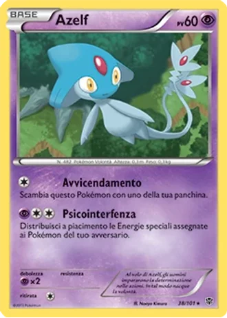 Azelf #38/101 — Esplosione Plasma