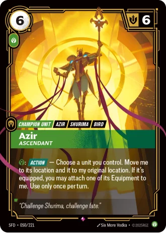 Azir, Ascendant #050/221 — Spiritforged