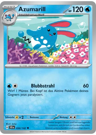 Azumarill #034/142 — Stellarkrone