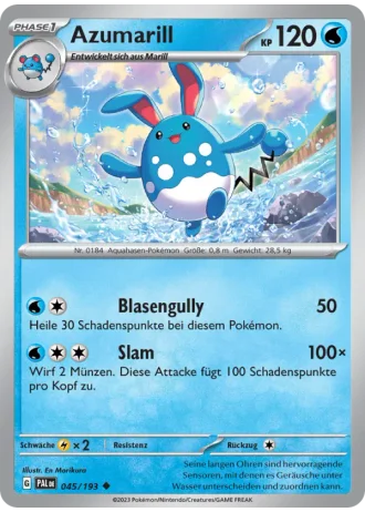 Azumarill #045 — Entwicklungen in Paldea