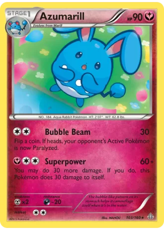 Azumarill #103 — Primal Clash