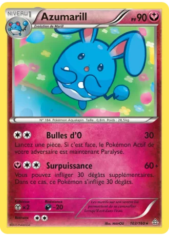 Azumarill #103/160 — Primo-Choc
