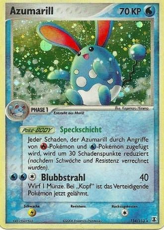 Azumarill #114 — EX Delta Species