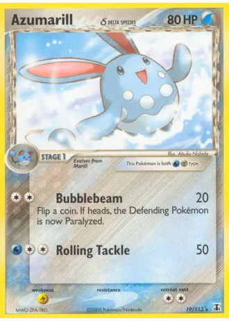 Azumarill #19 — Delta Species