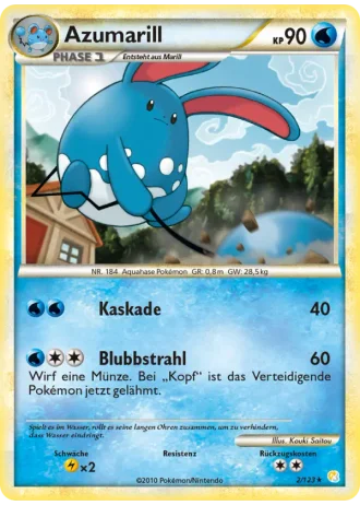 Azumarill #2 — HeartGold SoulSilver