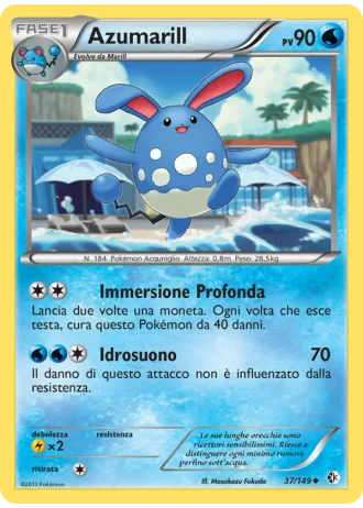 Azumarill #37/149 — Confini Varcati