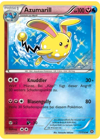 Azumarill #77/114 — Dampfkessel