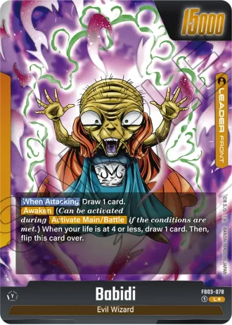 Babidi (Alternative Art) FB03-078 — Raging Roar (FB03)