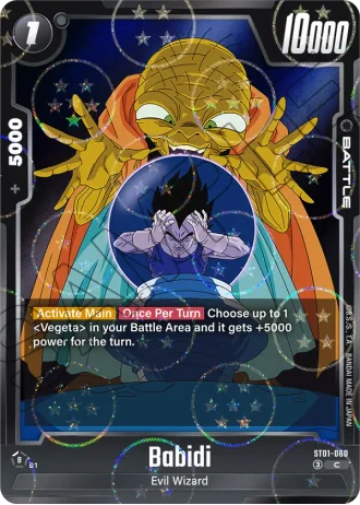 Babidi (Dragon Ball Pattern) ST01-060 — Story Booster 01 (ST01)