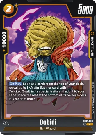 Babidi FB03-084 — Raging Roar (FB03)