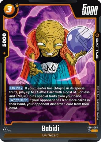 Babidi  FB04-085 — Ultra Limit (FB04)