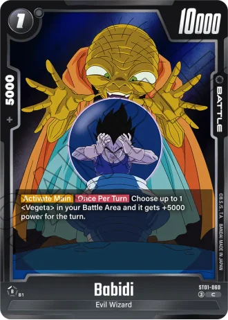 Babidi  ST01-060 — Story Booster 01 (ST01)