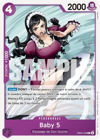Baby 5 (EB03-036) — ONE PIECE Heroines Edition (EB03)