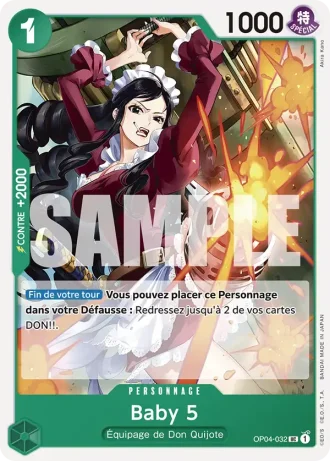 Baby 5 (OP04-032) (Full Art) — ONE PIECE CARD THE BEST (PRB01)