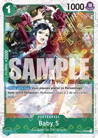 Baby 5 (OP04-032) (Jolly Roger Foil) — ONE PIECE CARD THE BEST (PRB01)