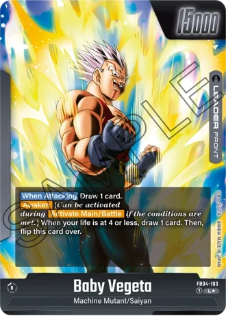 Baby Vegeta (Alternative Art) FB04-103 — Ultra Limit (FB04)