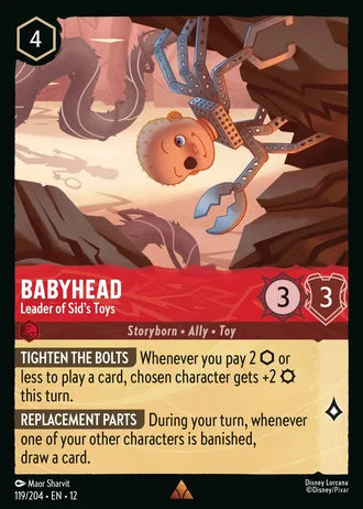 Babyhead - Leader of Sid's Toys #119/257 — Wilds Unknown