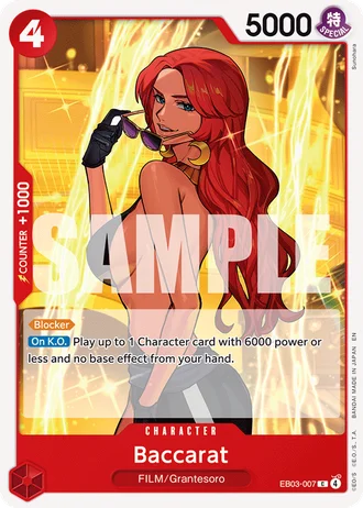 Baccarat (EB03-007) — ONE PIECE Heroines Edition (EB03)