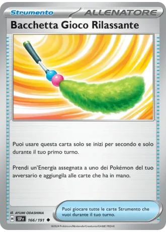 Bacchetta Gioco Rilassante #166 — Scintille Folgoranti