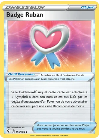 Badge Ruban #155/203 — Évolution Céleste