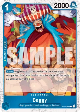 Baggy (ST17-003) (Reprint) — ONE PIECE CARD THE BEST vol.2 (PRB02)