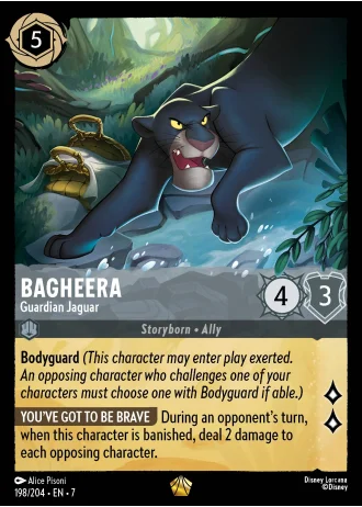 Bagheera - Guardian Jaguar #198/204 — Archazia's Island