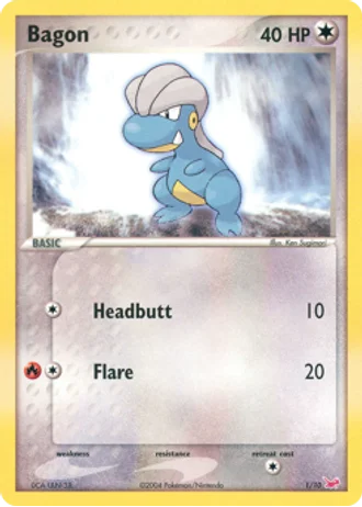 Bagon #1 — EX trainer Kit (Latias)