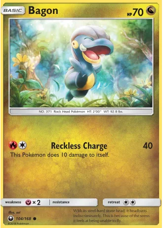 Bagon #104/168 — Celestial Storm
