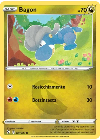 Bagon #107 — Evoluzioni Eteree