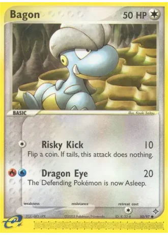 Bagon #50/97 — Dragon
