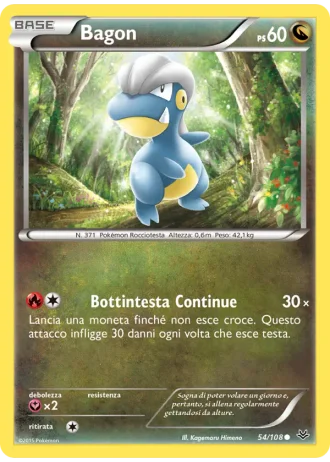 Bagon #54/108 — Furie Volanti