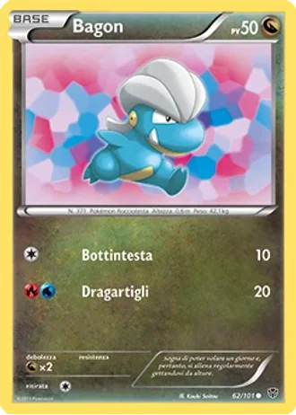 Bagon #62/101 — Esplosione Plasma