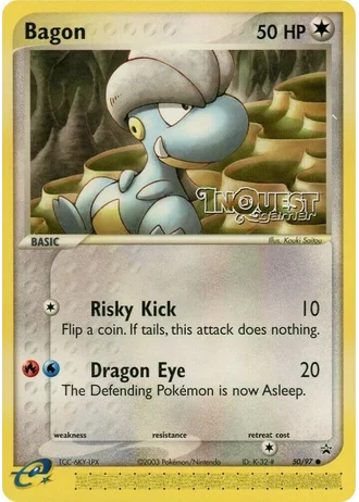 Bagon (InQuest Gamer) — Unnumbered Promos