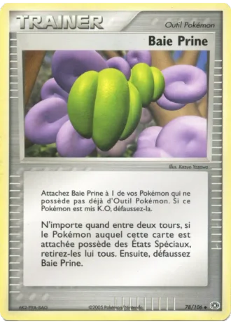 Baie Prine #78/106 — EX Émeraude