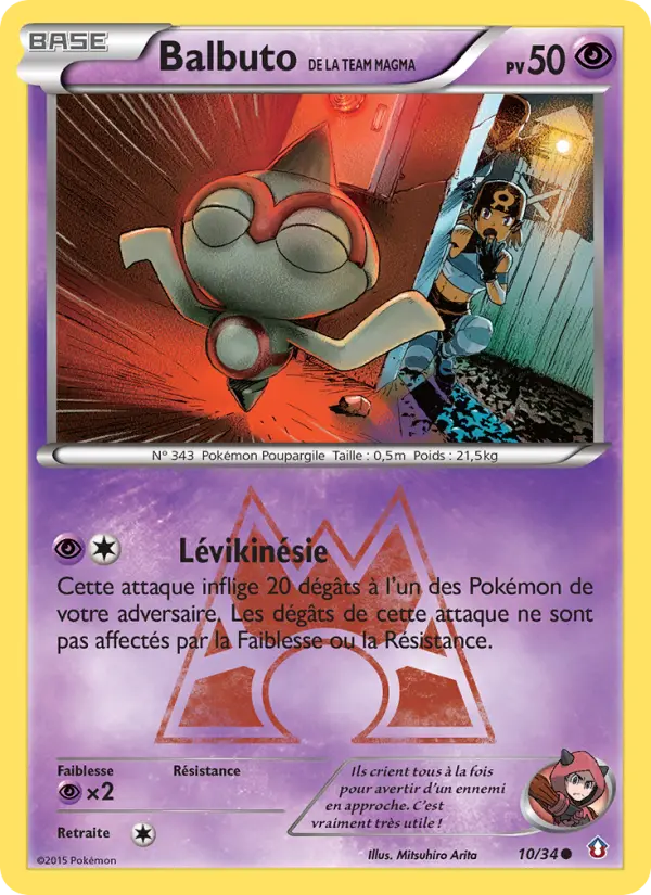 Balbuto de la Team Magma #10 — Double Danger