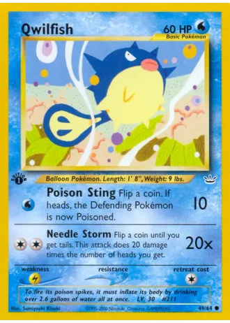 Baldorfish #49/64 — Neo Revelation