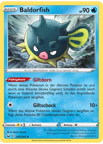 Baldorfish #51/202 — Schwert & Schild