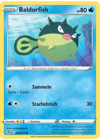 Baldorfish #60/264 — Fusionsangriff