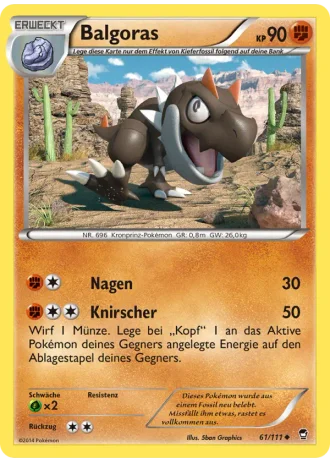 Balgoras #61/111 — Fliegende Fäuste