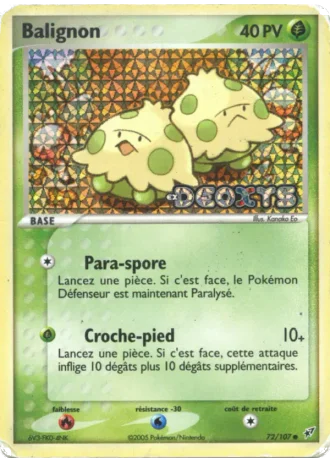 Balignon #72/107 — EX Deoxys