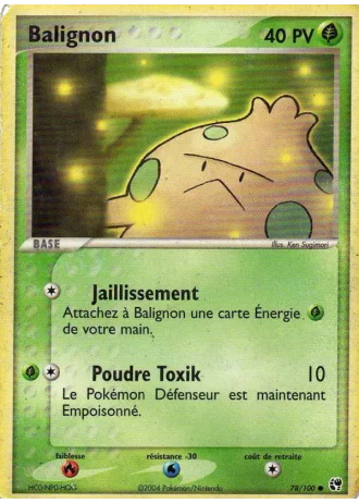Balignon #78/100 — EX Tempête de sable