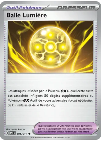 Balle Lumière #191/217 — Héros Transcendants
