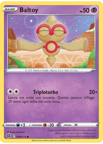 Baltoy #058/172 — Astri Lucenti
