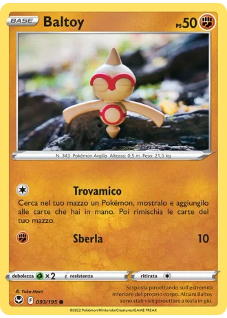 Baltoy #093 — Tempesta Argentata
