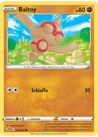 Baltoy #144/264 — Colpo Fusione