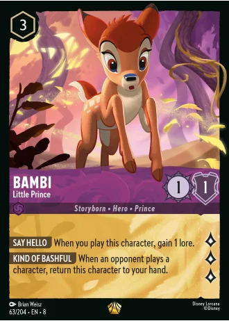 Bambi - Little Prince #63/204 — Reign of Jafar